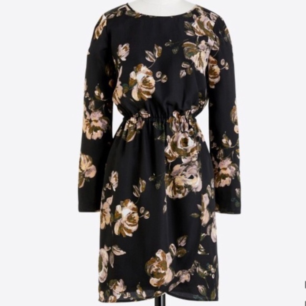 NWT J. Crew Factory Floral Tulip Hem Dress